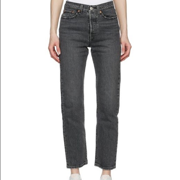 Levi's Denim - Levi's Women's Straight Leg Jeans - Charcoal Gray